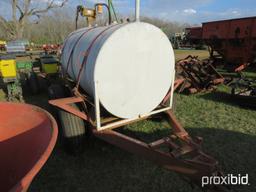 500 gallon portable fuel tank w/ pump