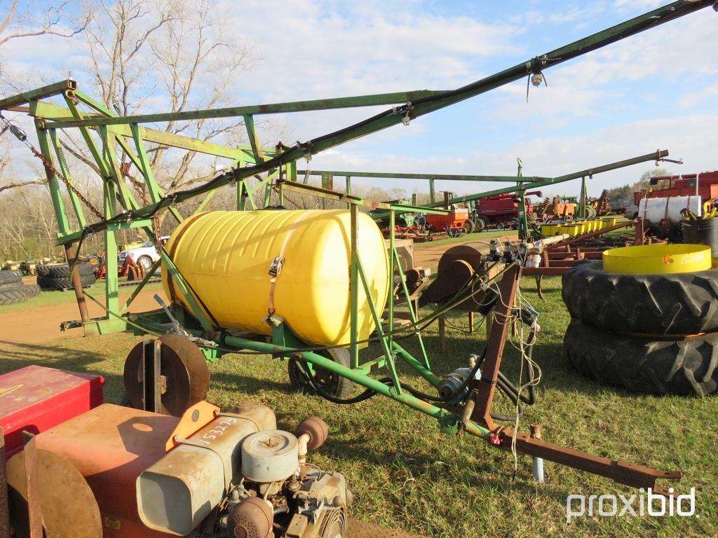 300 gallon pull type sprayer w/ pump