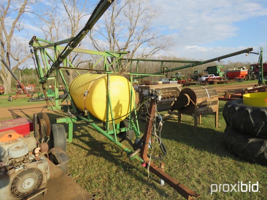 300 gallon pull type sprayer w/ pump