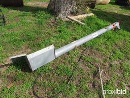 Hutchinson 6"z11' hydraulic grain auger