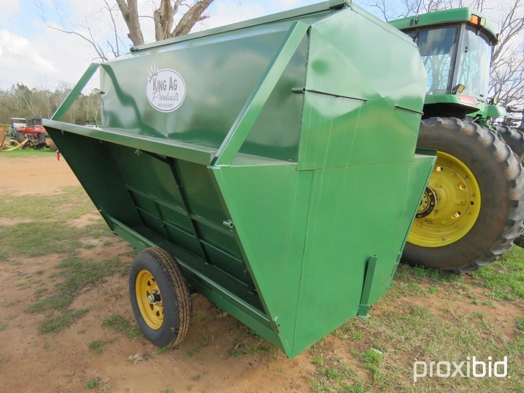 KingAg 150 bu portable livestock feeder (unused)