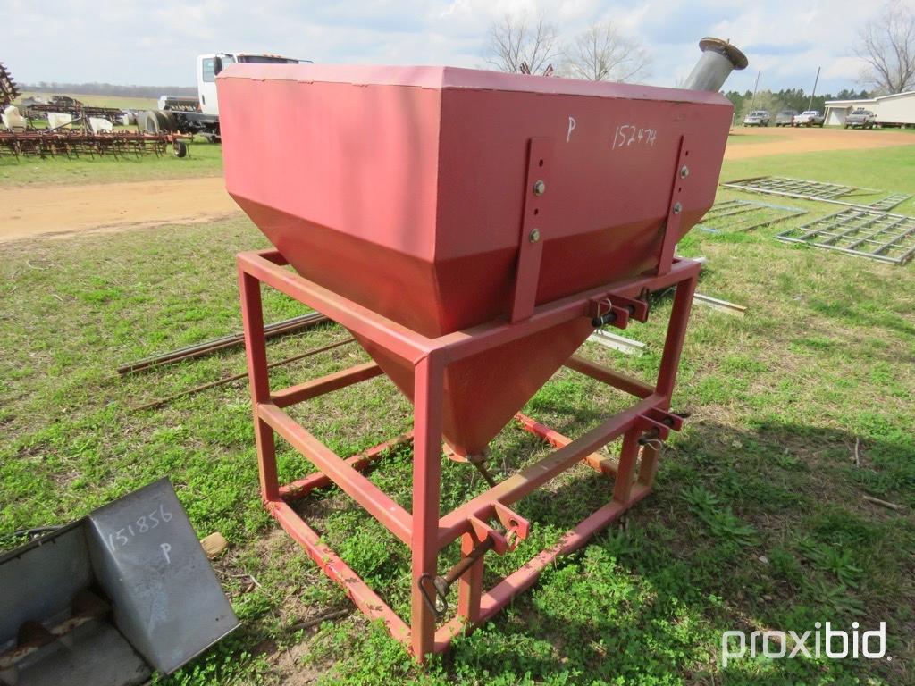 3pt gravity bin w/ auger