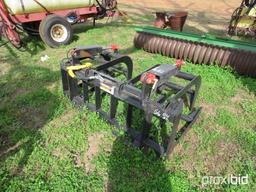 66" haydraulic grapple rake (unused)