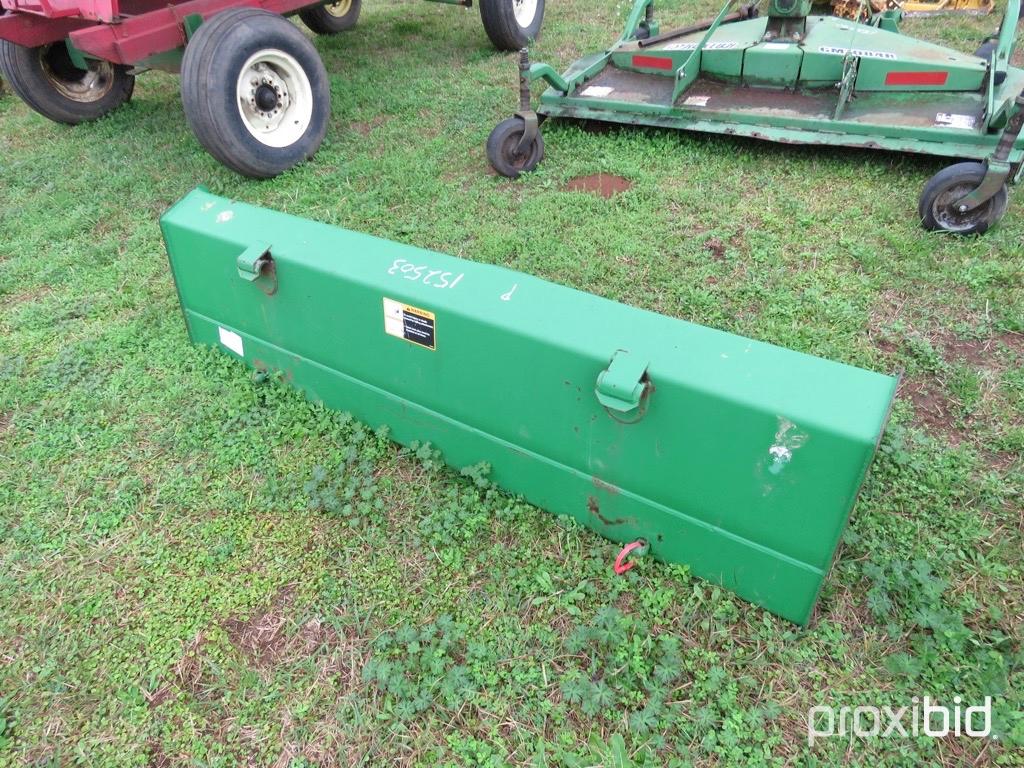 John Deere 72" quick attach bucket