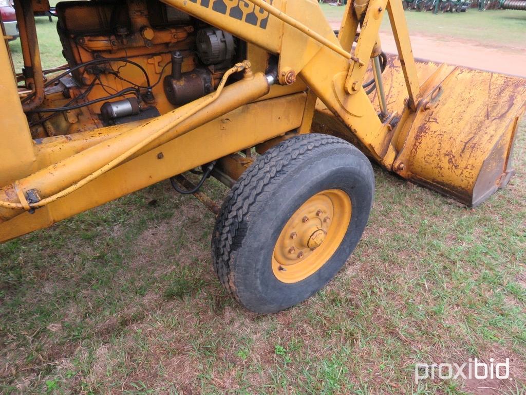 Case 580C backhoe