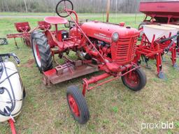 Farmall Cub tractor w/ belly mower