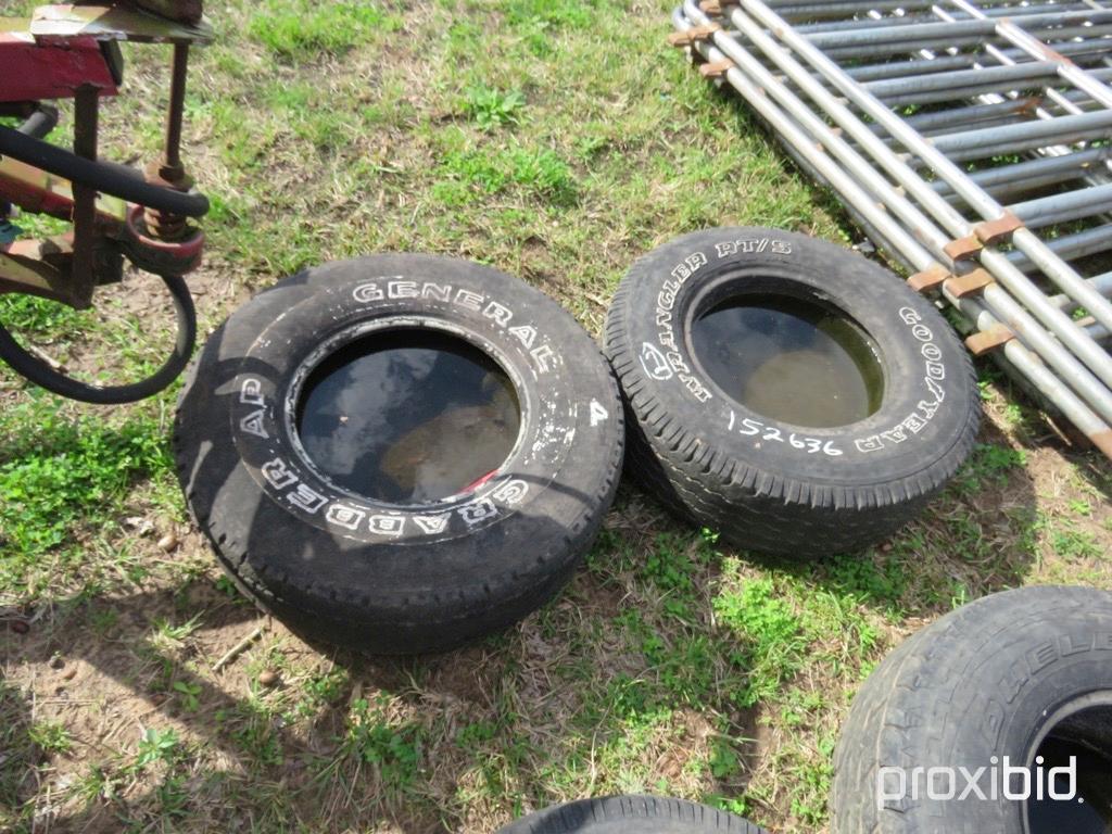 (2) Rubber tire feeders