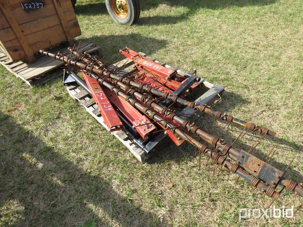 Spring tooth harrow drag