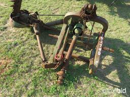 John Deere 3pt sickle mower w/ shaft