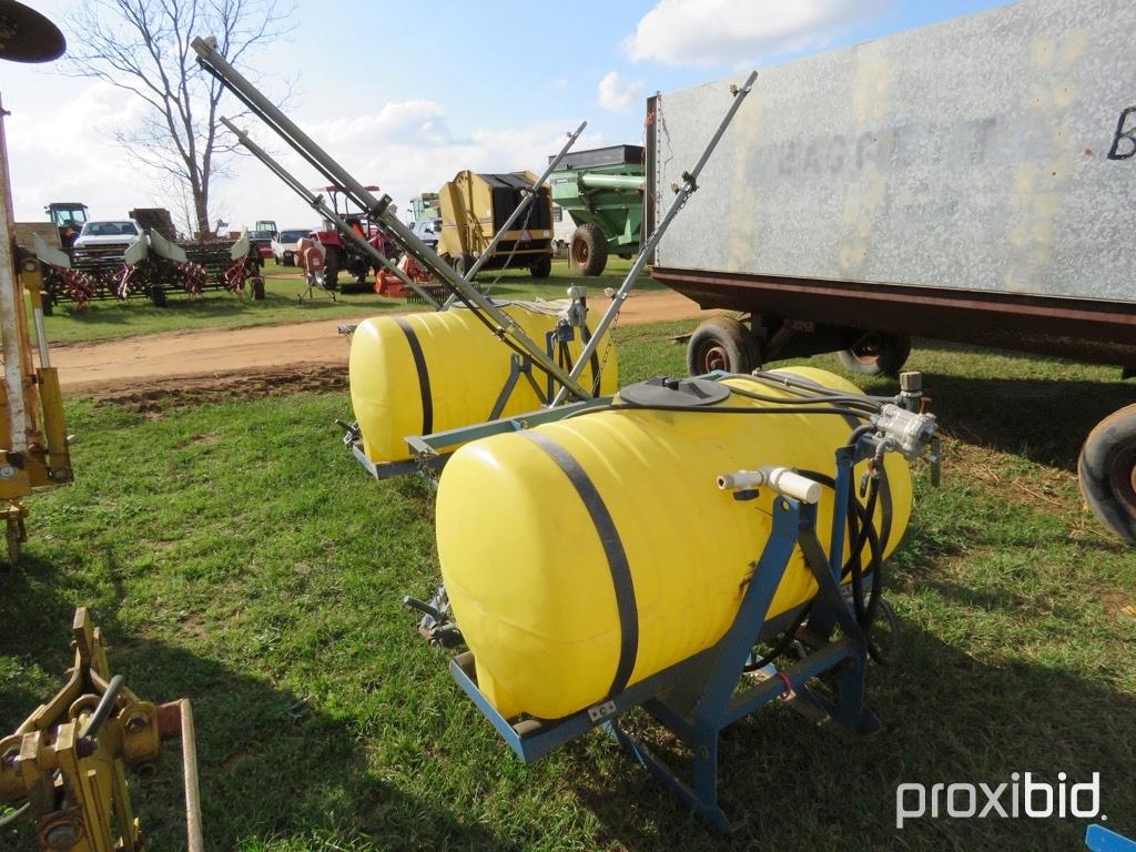 AgSpray 200 gallon 3pt sprayer w/ booms