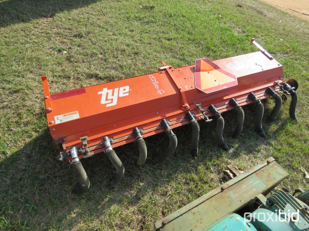 Tye 78" grain drill hopper