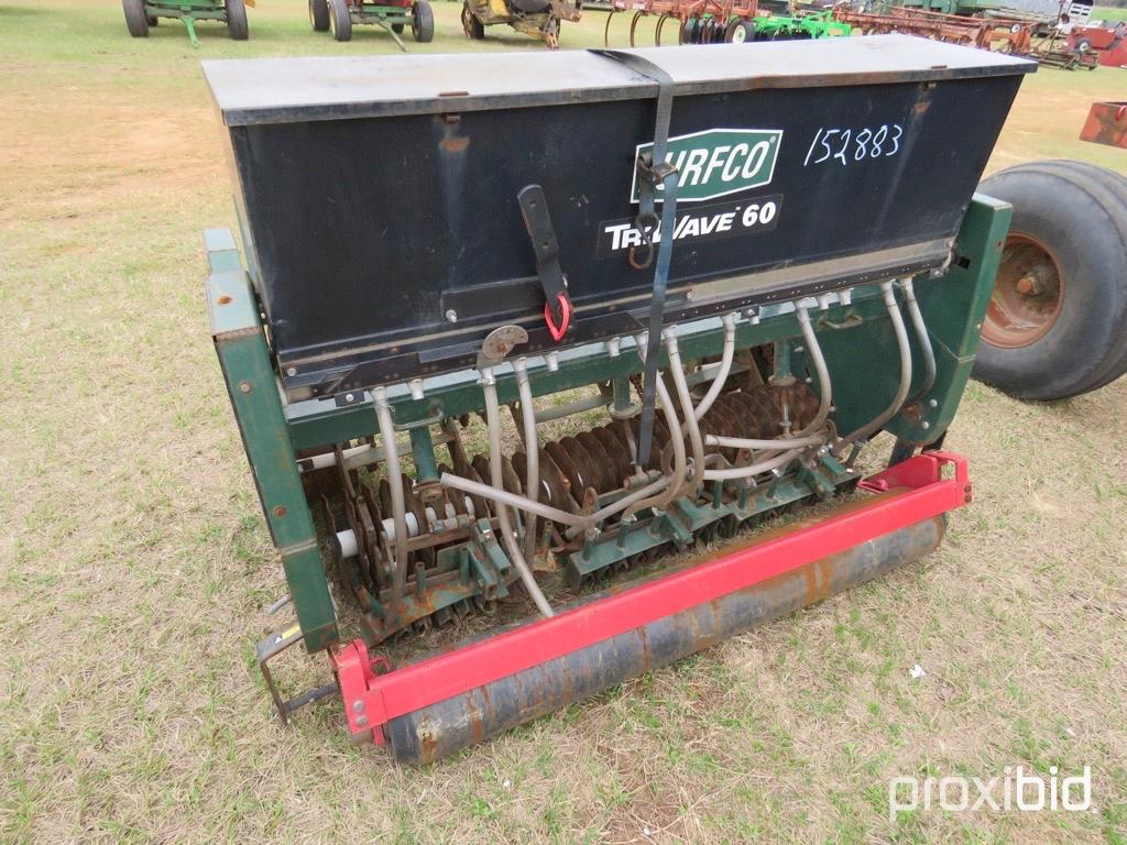 Turfco TriWave 60  3pt seeder