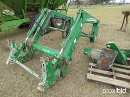 John Deere 721 loader w/ brackets