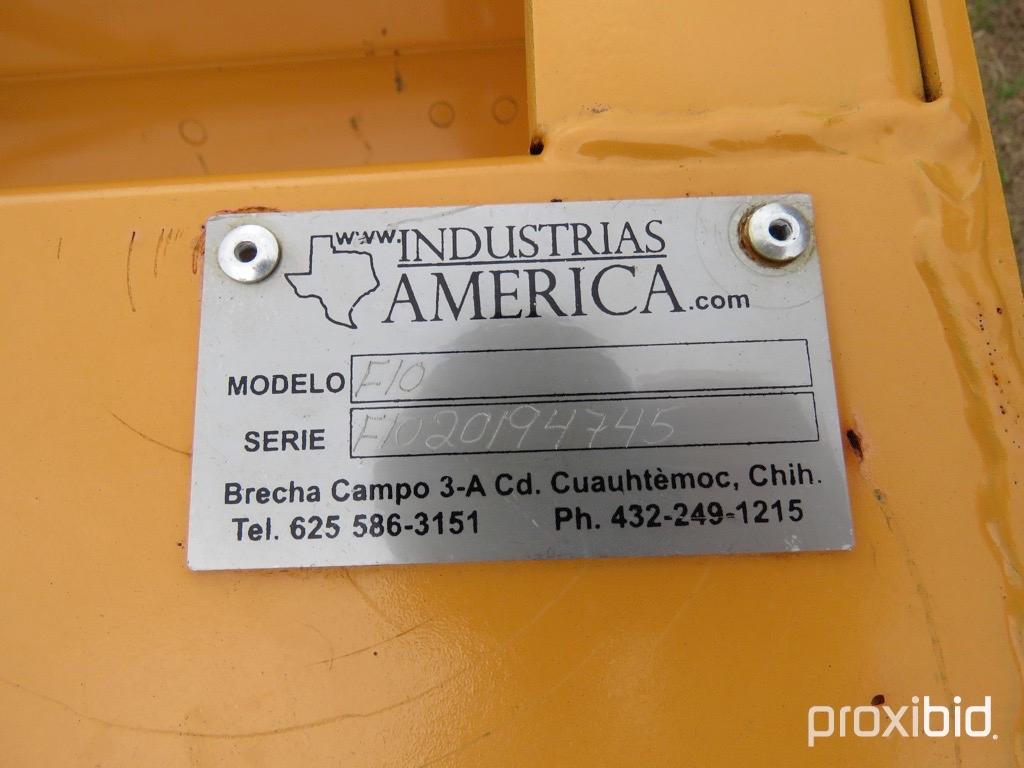 Industrias F10 pull type box blade (unused)