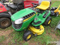 John Deere D105 riding mower