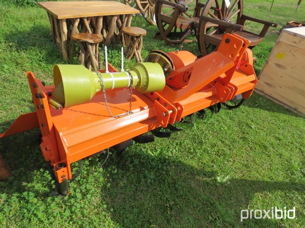 6' 3pt rotary tiller w/ shaft (unused)