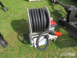 Fuel pump w/ hose reel