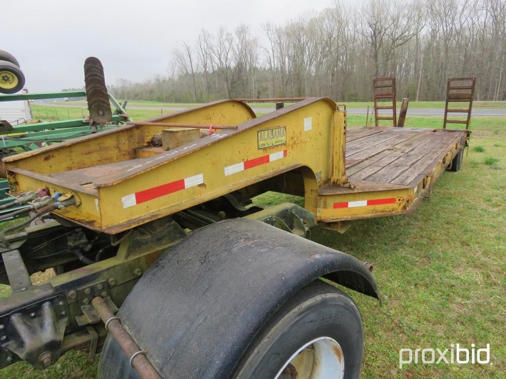 1972 Alabama lowboy trailer