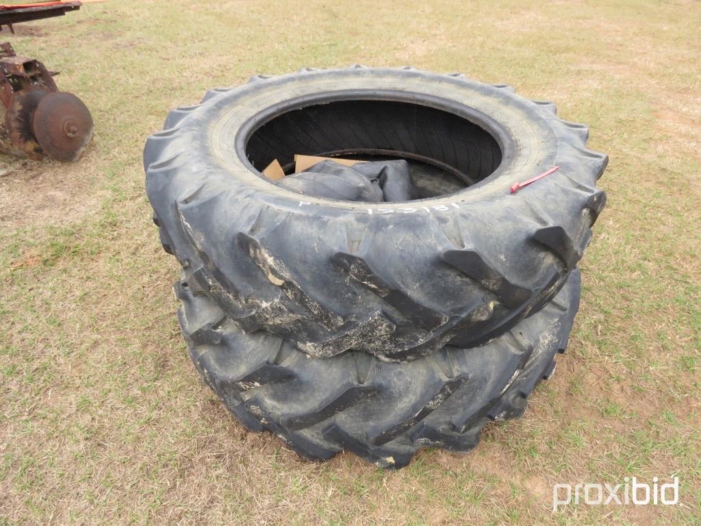 (2) Alliance 16.9-34 tires w/ tubes