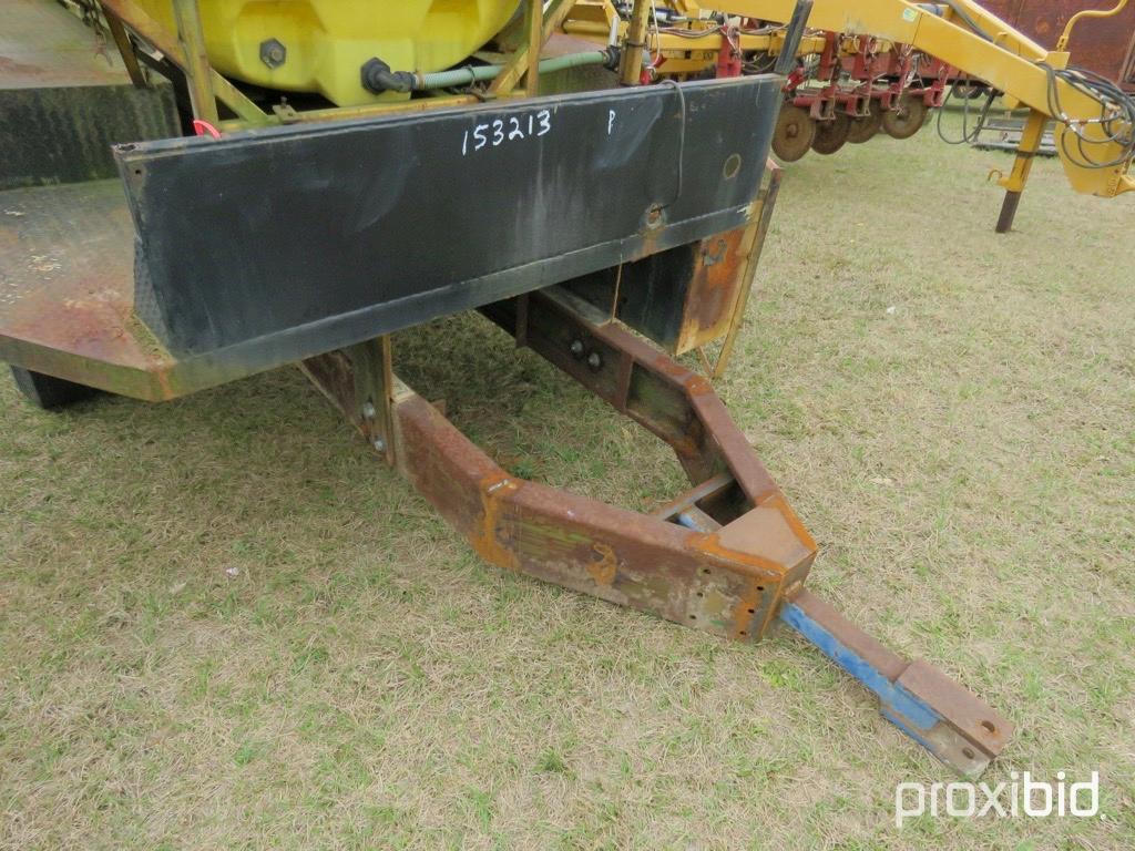 Homemade pull type sprayer