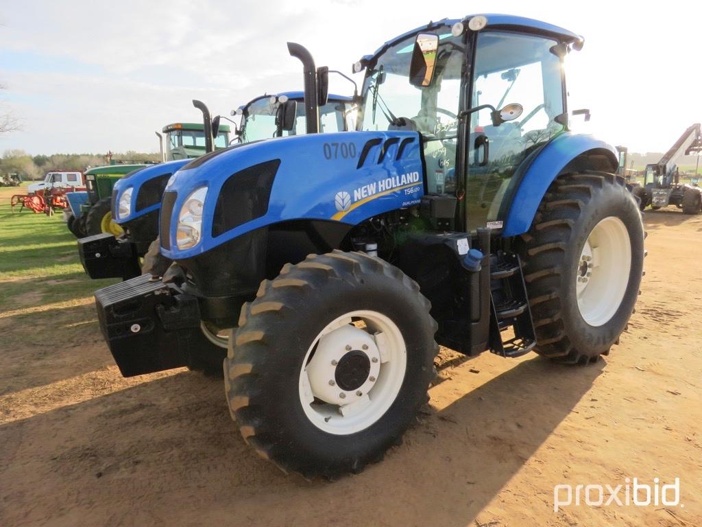 New Holland TS6.120 tractor (county owned)