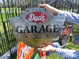 Garage sign