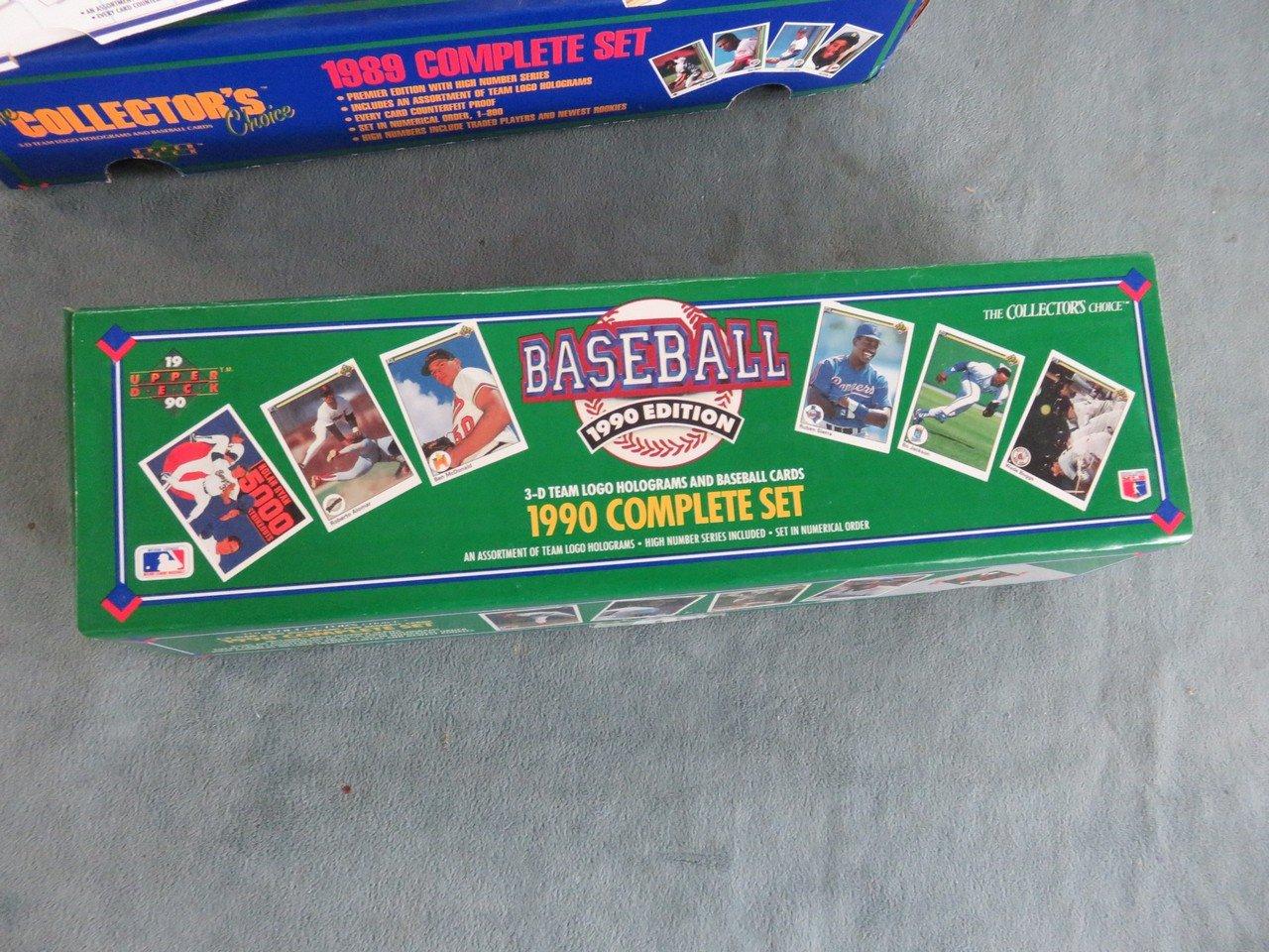 Upperdeck Baseball Card Set Lot of 4