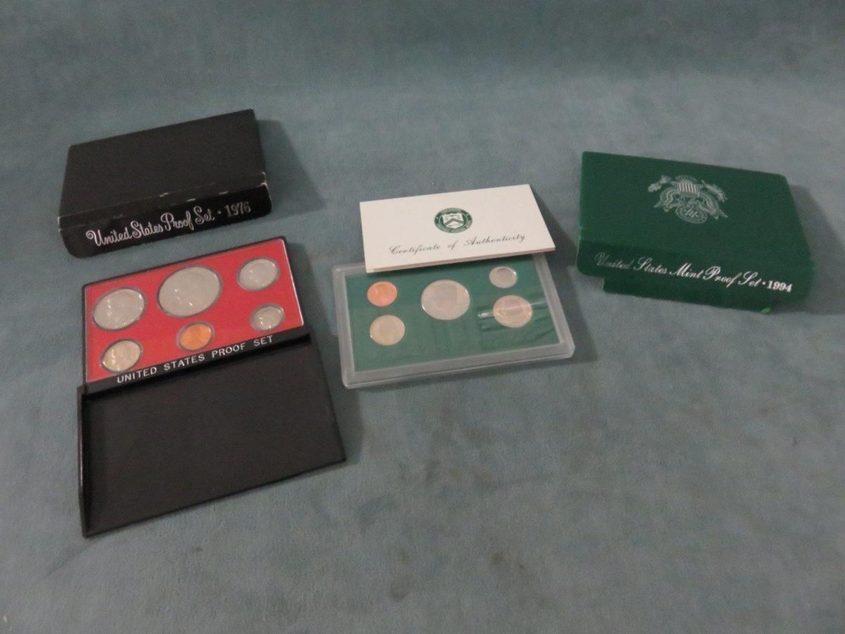 1976 & 1994 US Mint Proof Sets