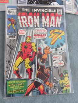 Iron Man Comic Lot of 4 Silver to Modern