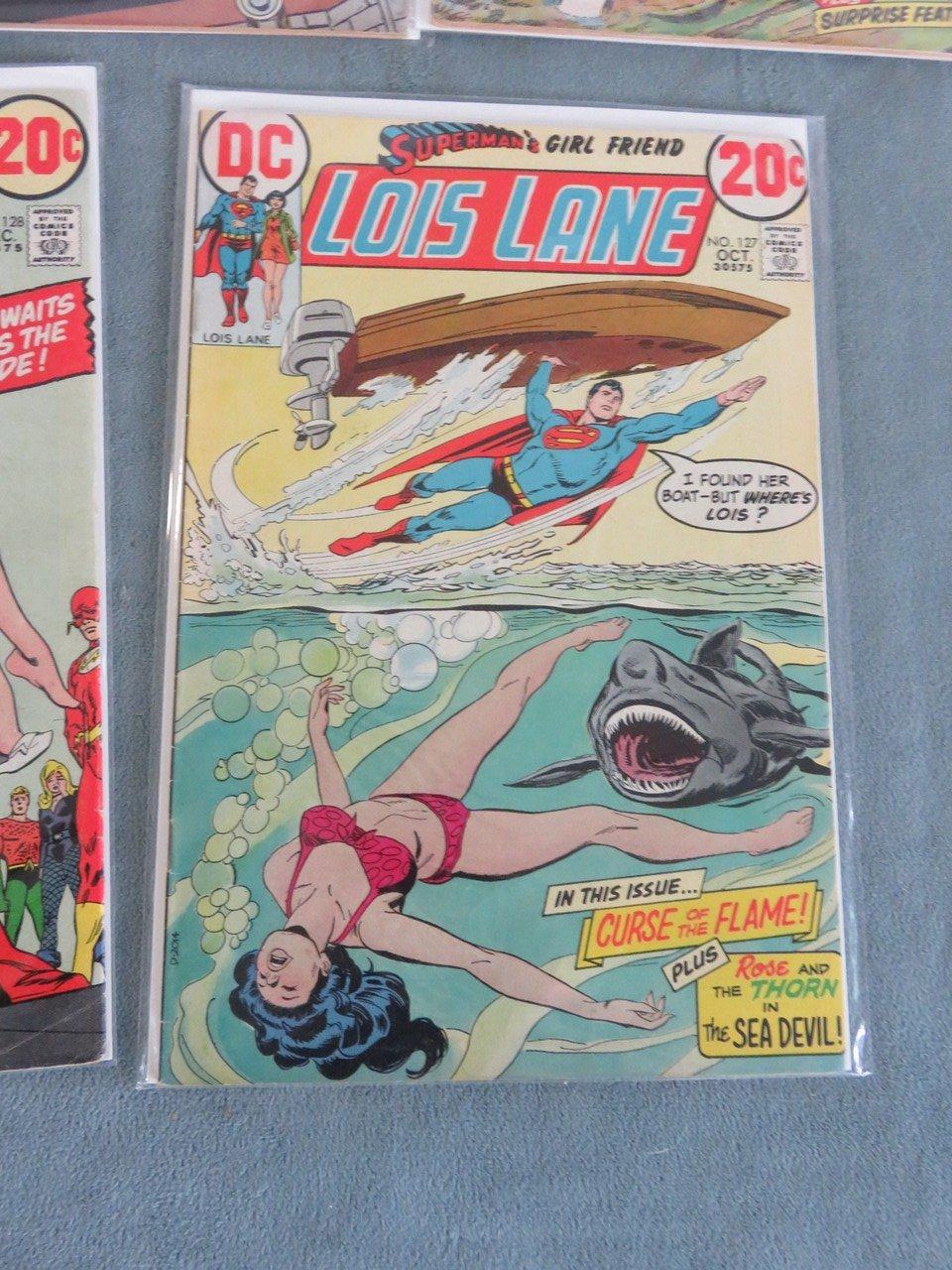 Lois Lane Bronze Group of (5) #127-134