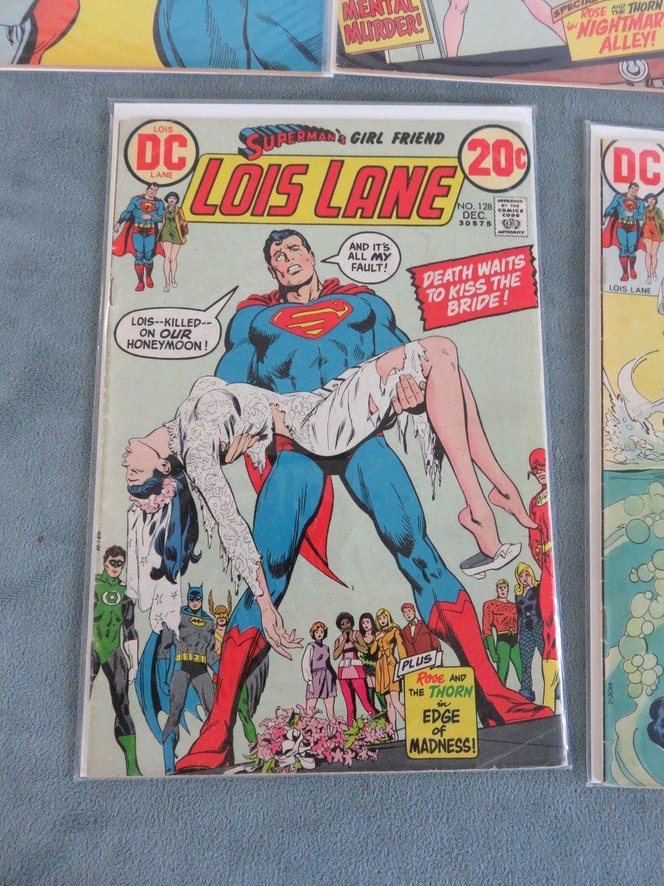 Lois Lane Bronze Group of (5) #127-134