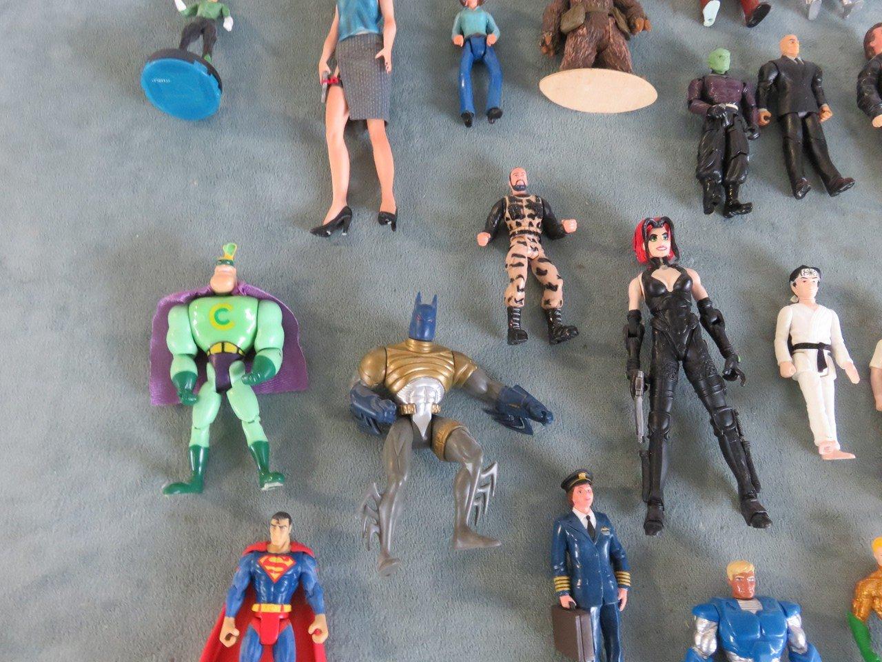 Action Figure Lot of (40)Batman/Planet Terror/More