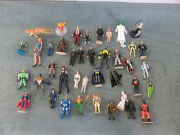 Action Figure Lot of (40)Batman/Planet Terror/More