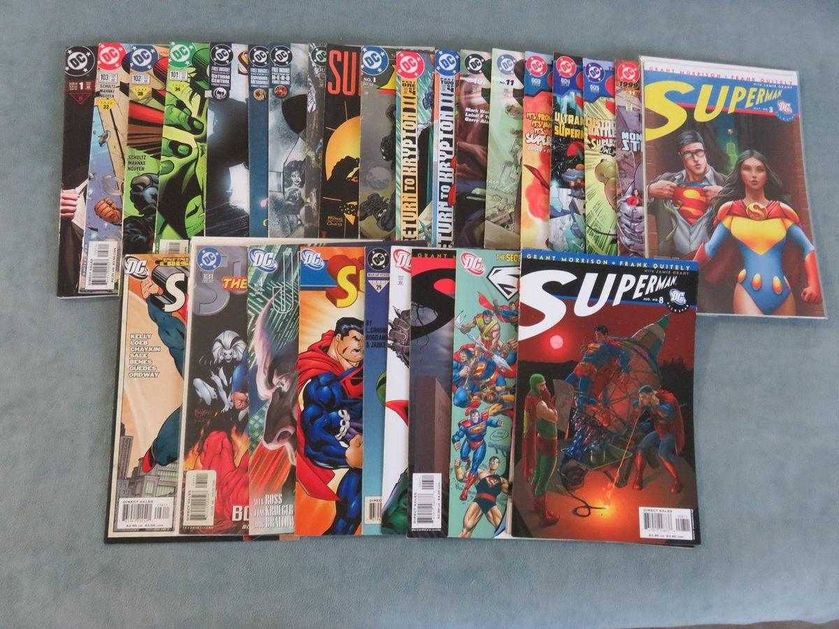 Superman Copper/Modern Lot of (29) Comics