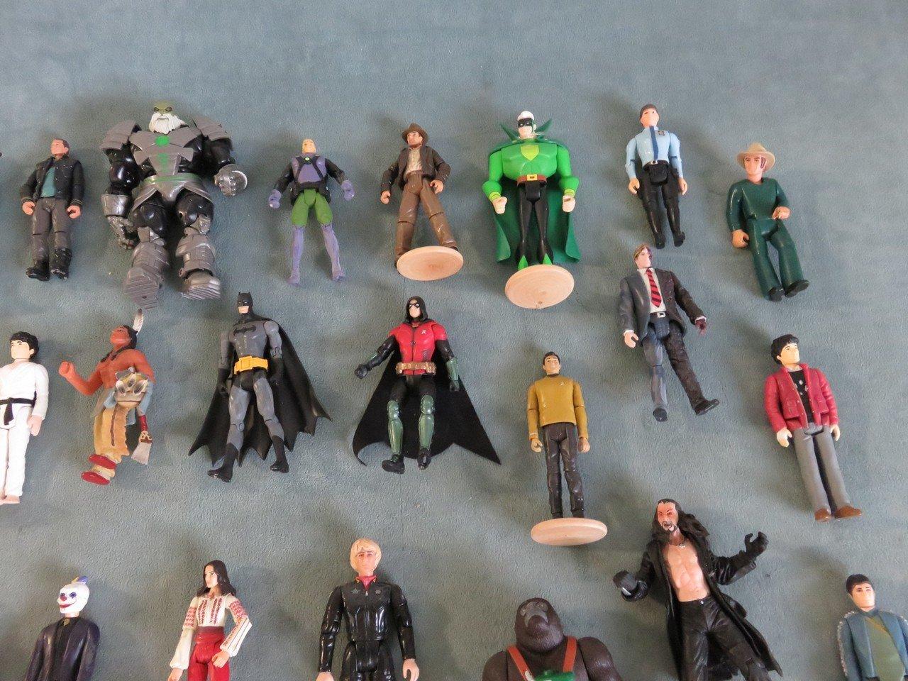 Action Figure Lot of (40)Despero/Indiana Jones+