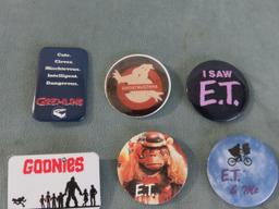 Vintage Movie Button Lot of (10)