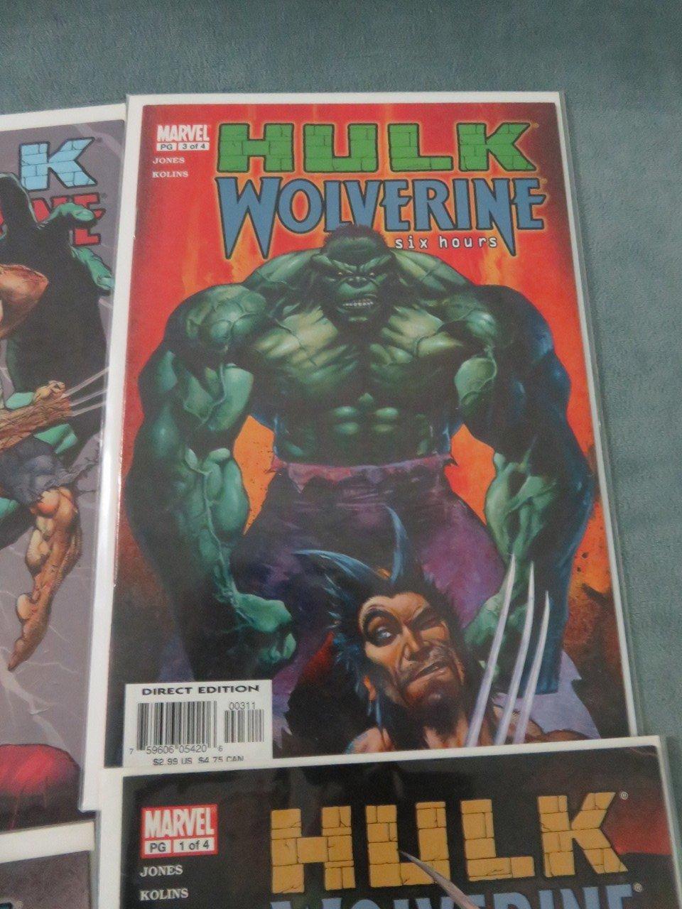 Hulk VS Wolverine Mini-Series 1-4