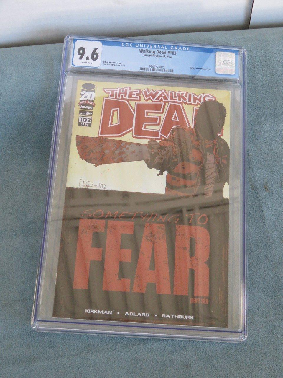 Walking Dead #102 CGC 9.6