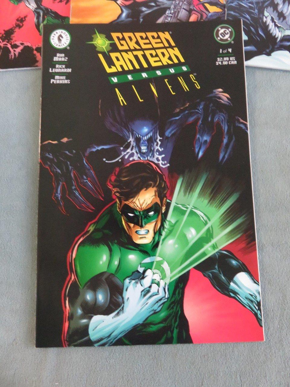 Green Lantern VS. Aliens 1-4/2000