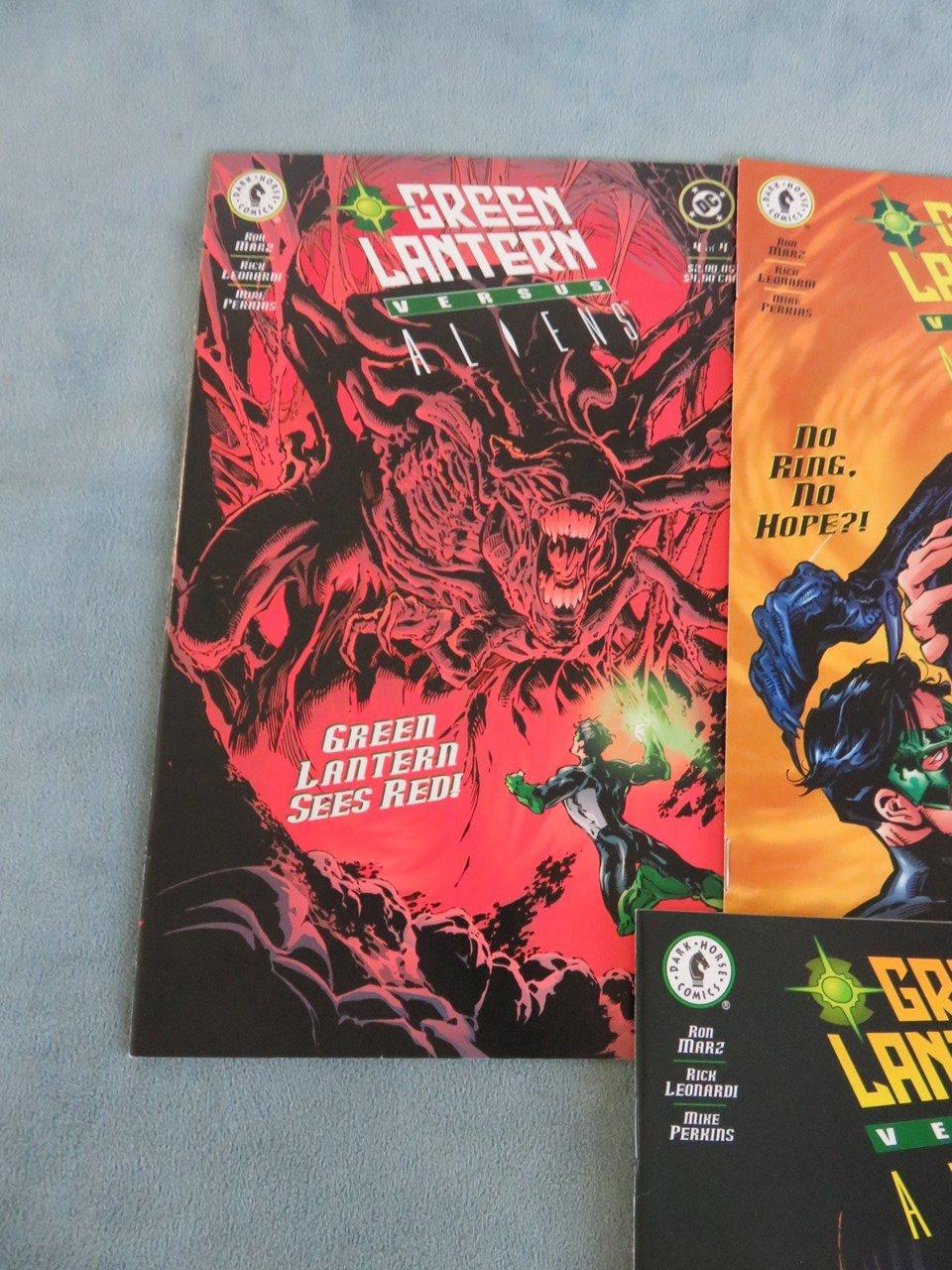 Green Lantern VS. Aliens 1-4/2000