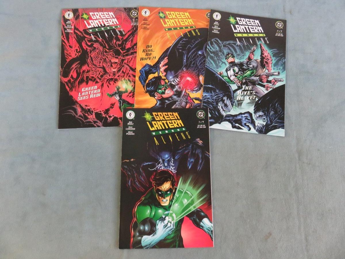 Green Lantern VS. Aliens 1-4/2000