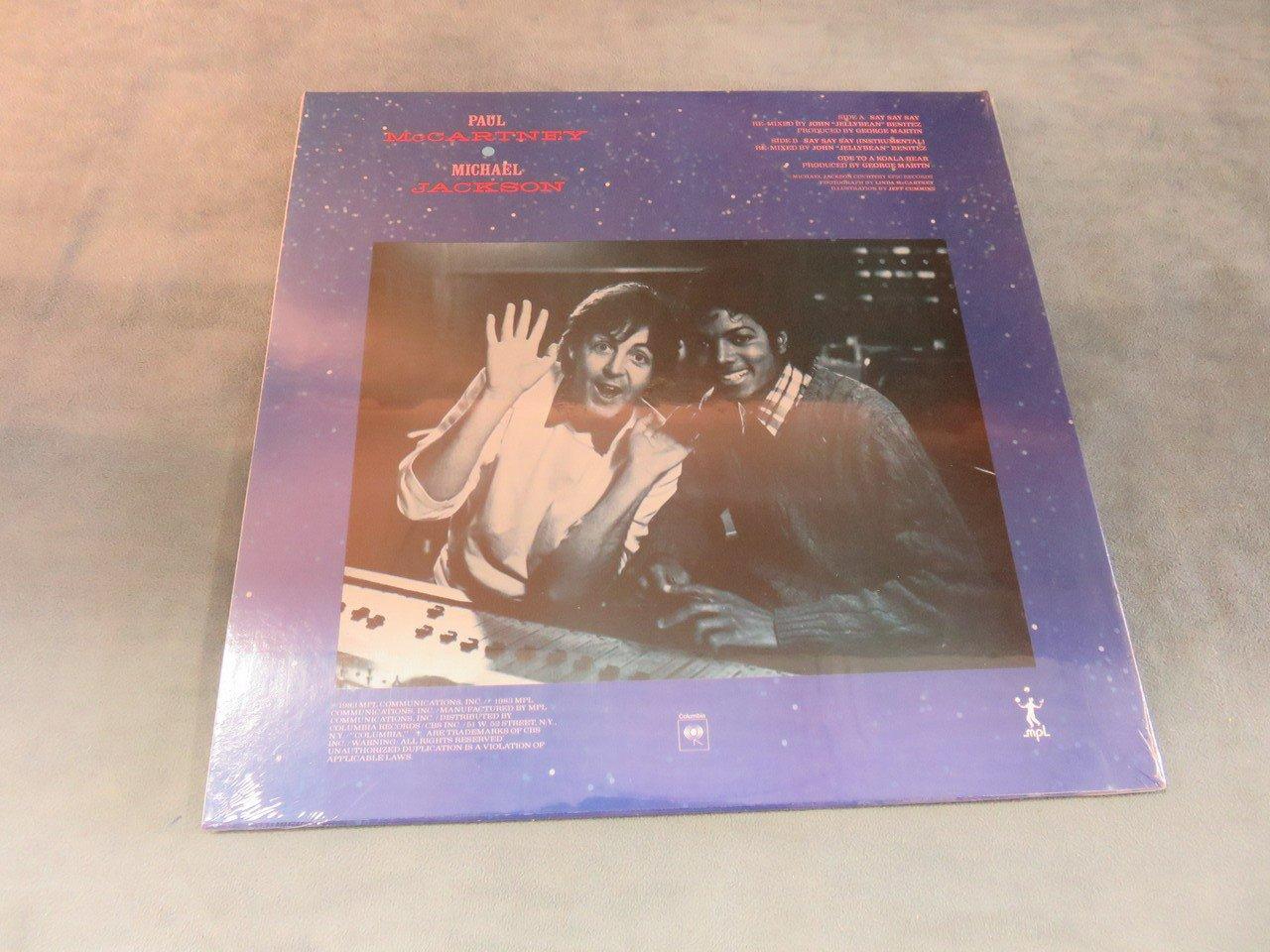 Jackson/McCartney Say Say Say 10"� Single Sealed!