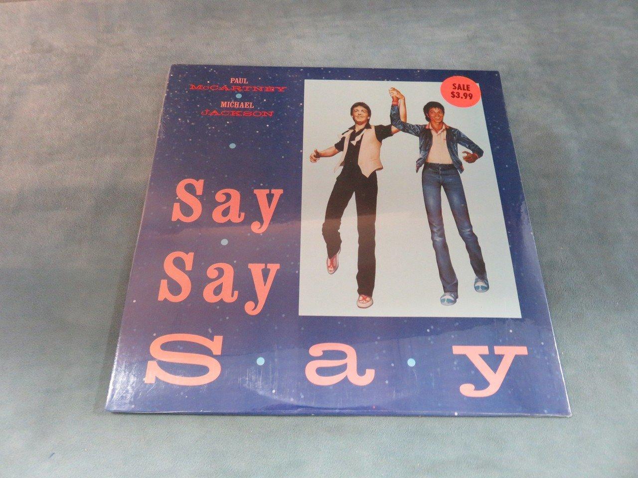 Jackson/McCartney Say Say Say 10"� Single Sealed!