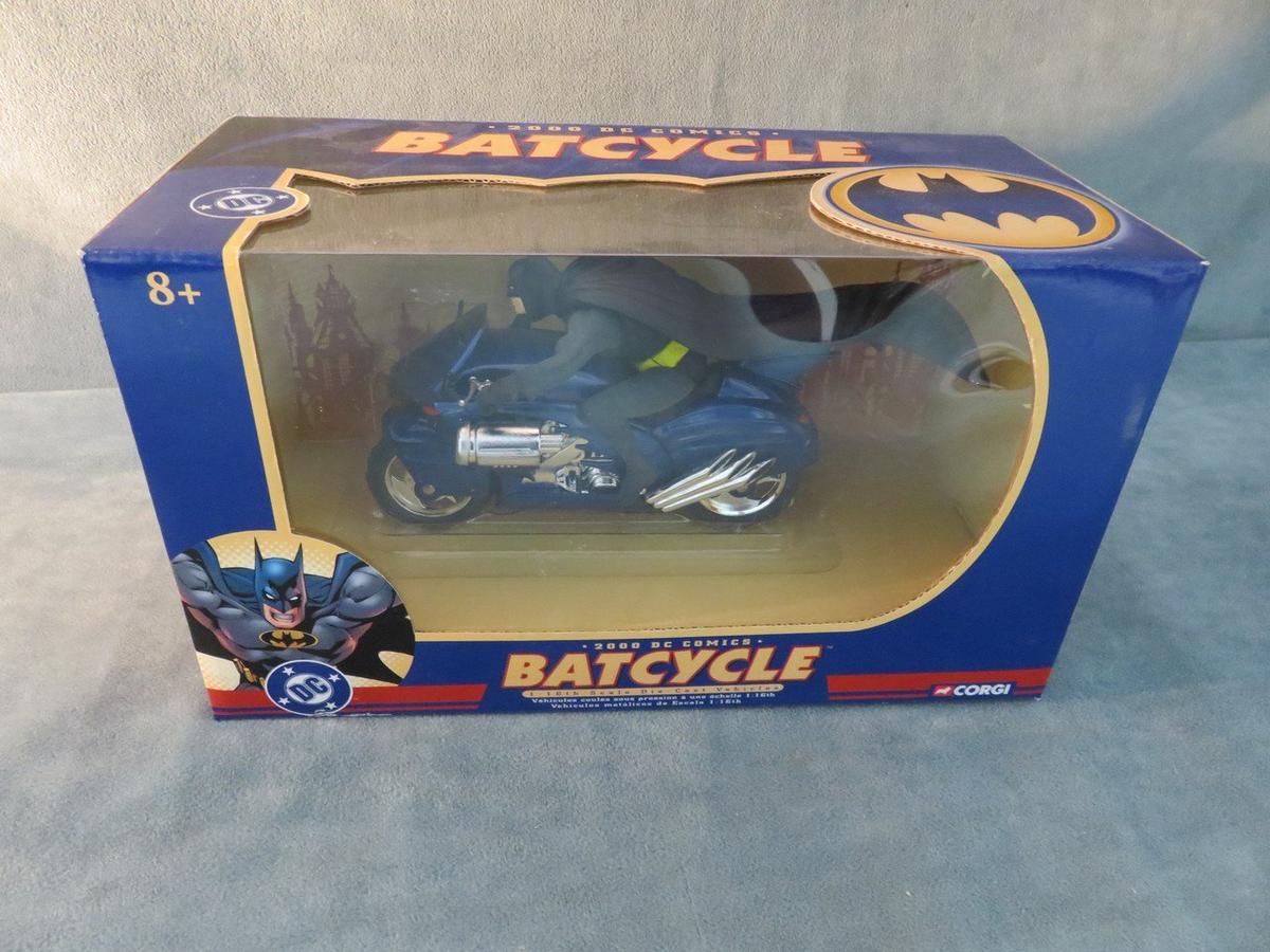 Batman Corgi Batcycle.