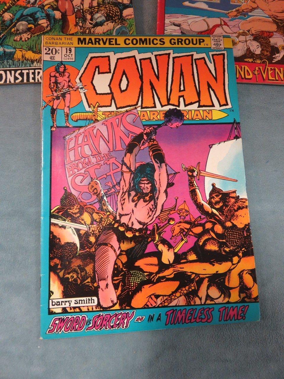 Conan #19-21 Run of (3) Barry Smith Art