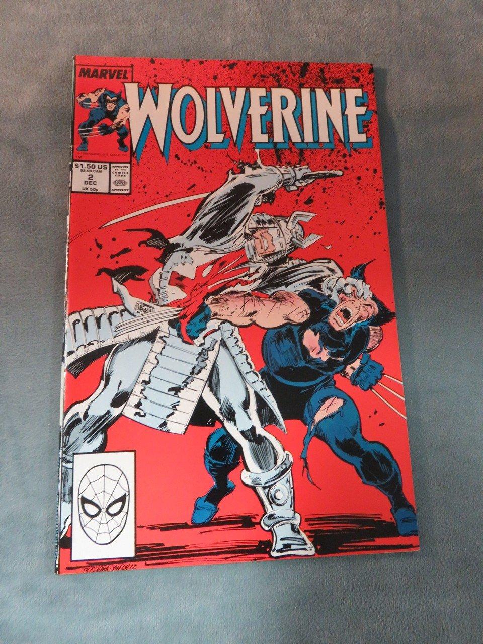Wolverine #2 (1988) Silver Samurai Cover