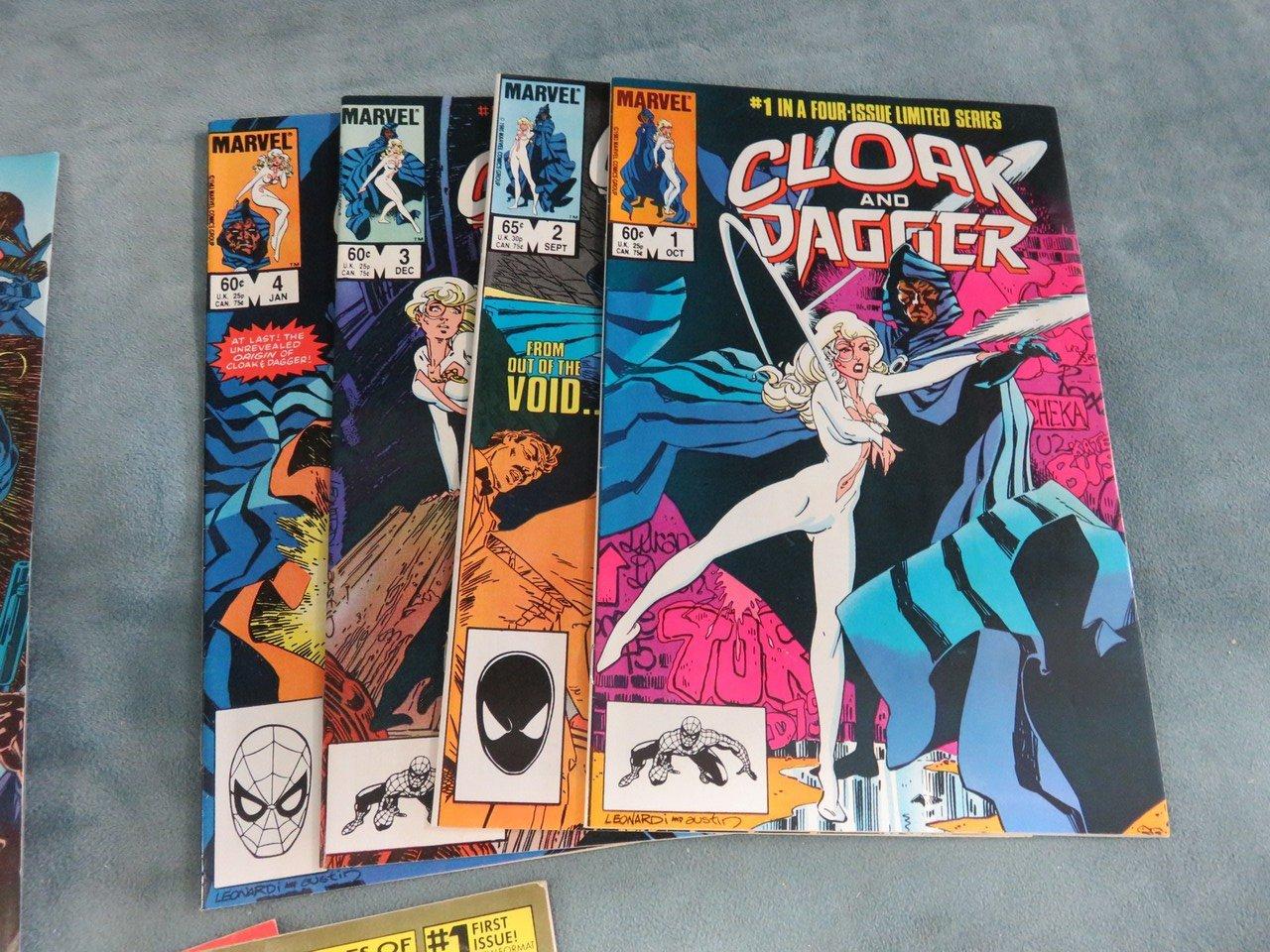 Cloak and Dagger (1980s) Group of (8)