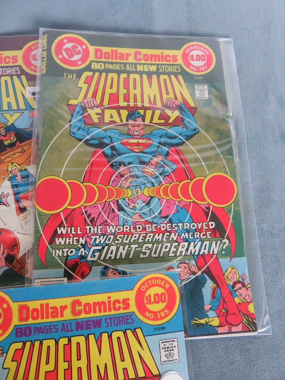 Superman Family #185-189 Run of (5)