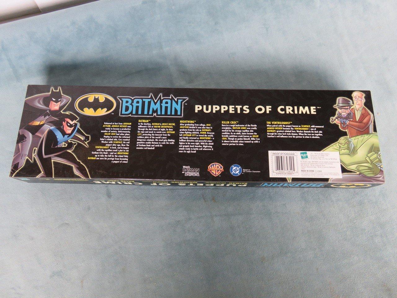 Batman Puppets of Crime Figure 4-Pack