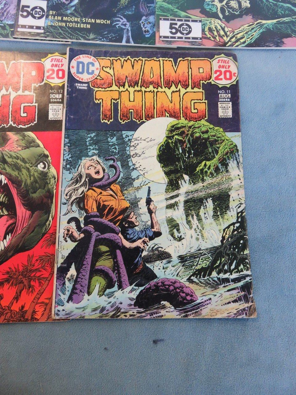 Swamp Thing Bronze/Copper Group of (13)